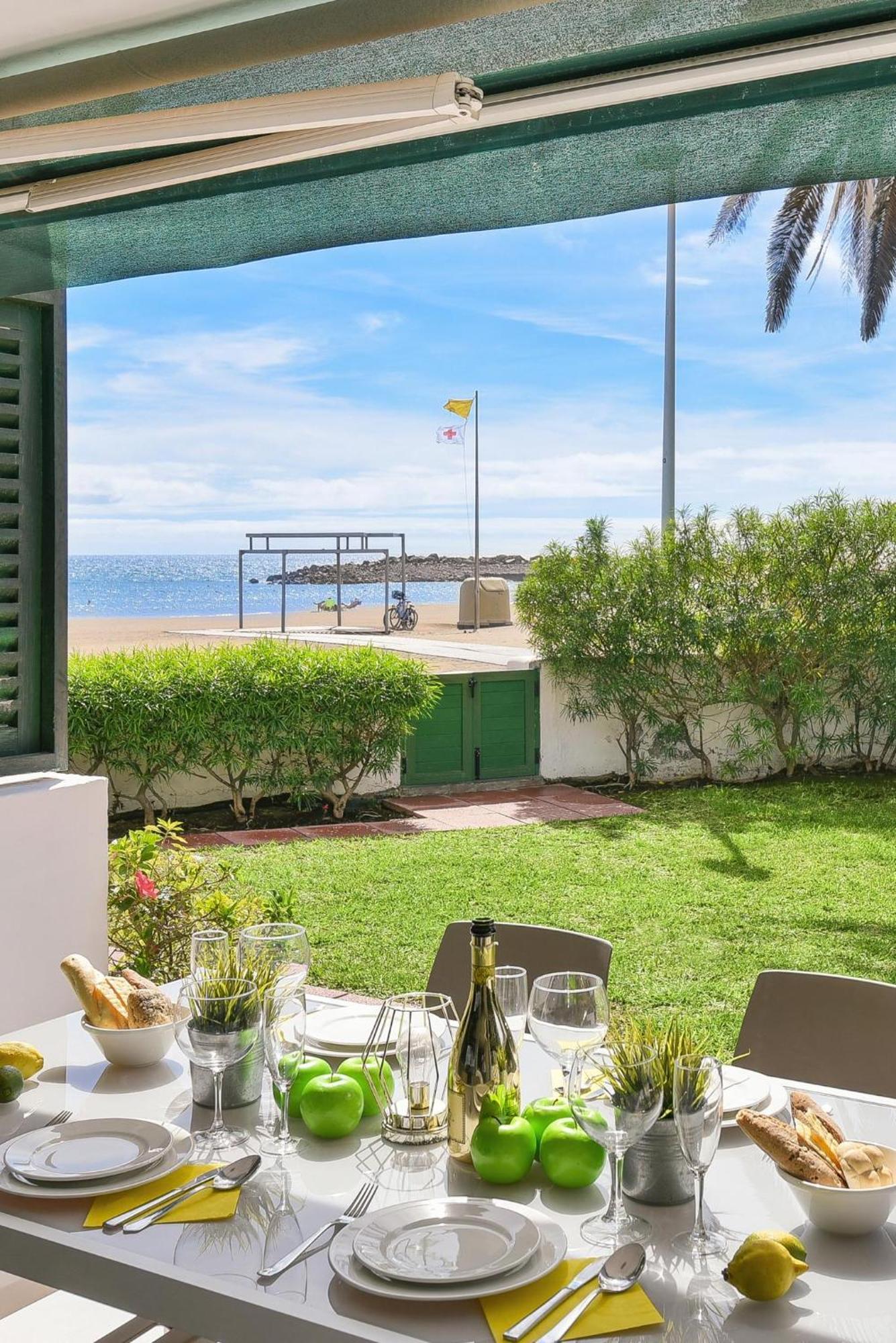 Beachfront Apartment Las Burras Mra 02 San Agustin  Ngoại thất bức ảnh