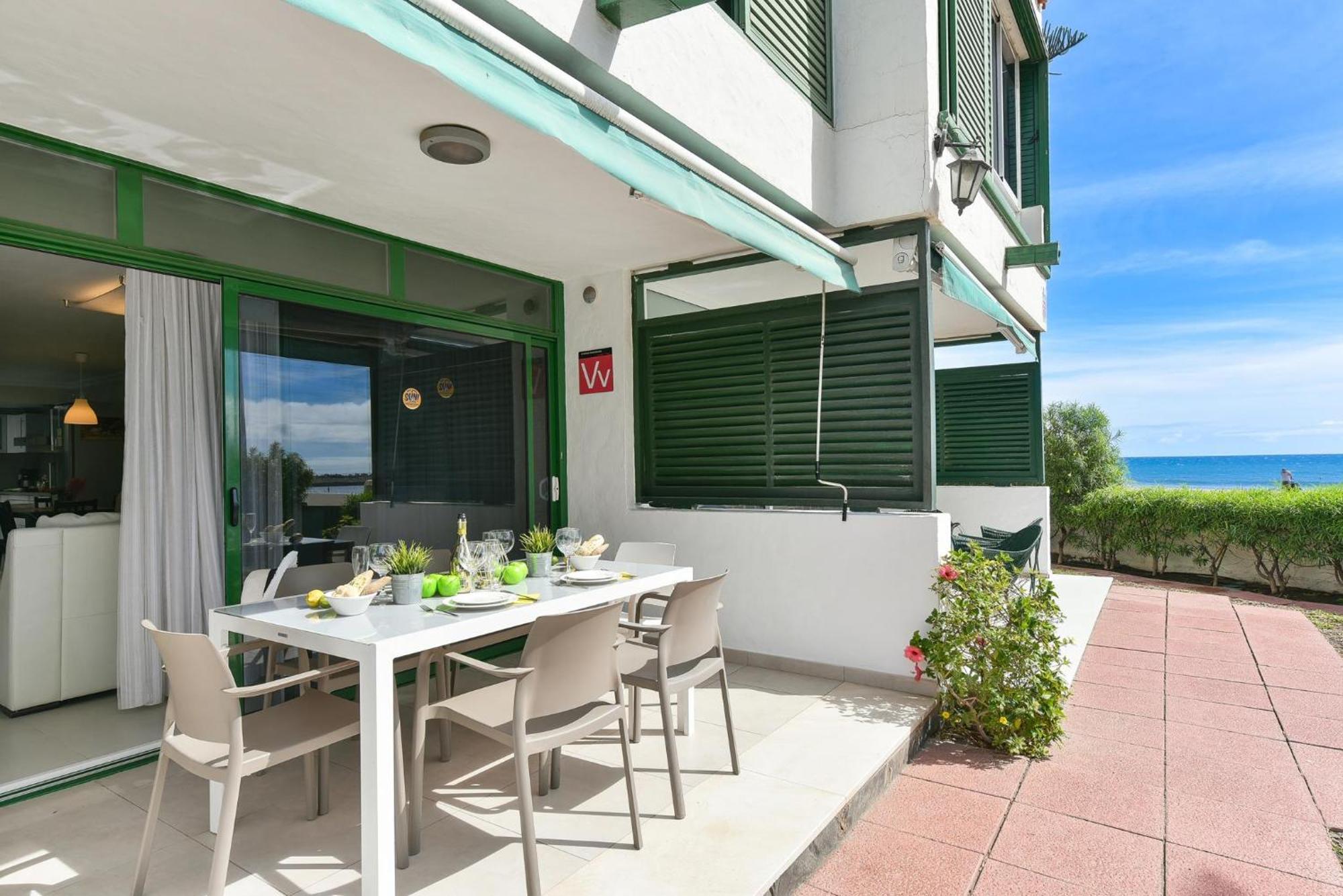 Beachfront Apartment Las Burras Mra 02 San Agustin  Ngoại thất bức ảnh