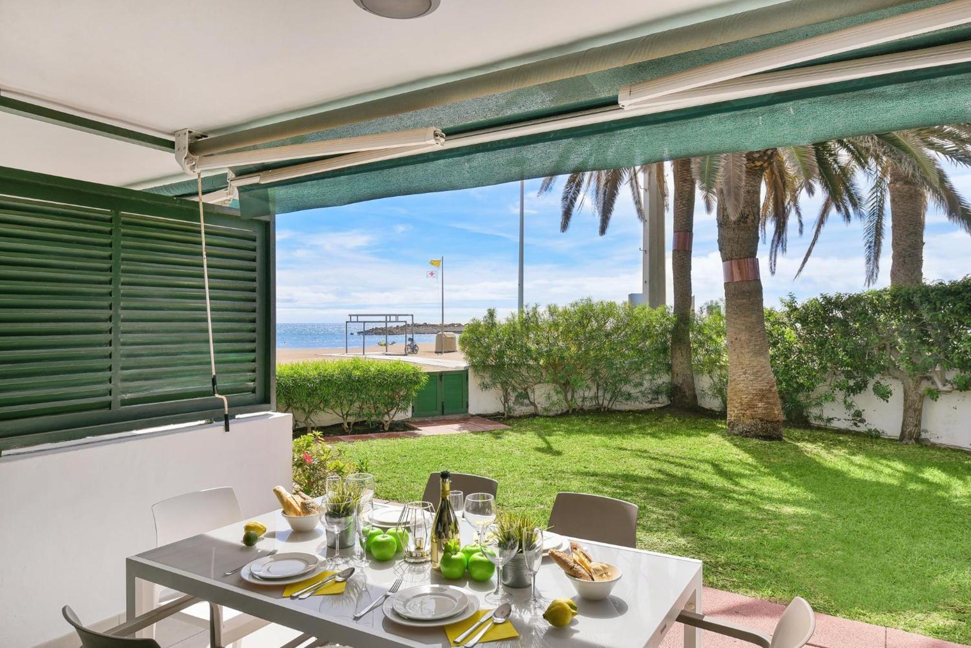 Beachfront Apartment Las Burras Mra 02 San Agustin  Ngoại thất bức ảnh